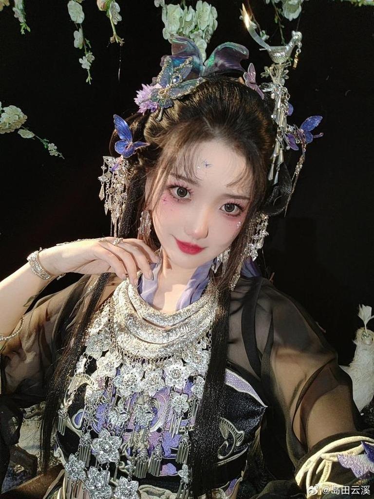 精选云溪溪神明少女cos照片，太美了，快来围观吧